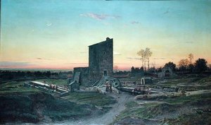 Paesaggio Romano o, La Lavanderia di Albano