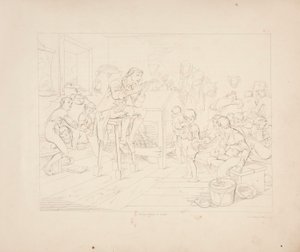 La leggenda di Sleepy Hollow, foglio 1 di 6 da Felix O. C. Darley