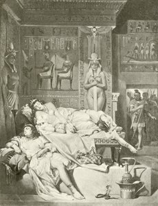 Antonio e Cleopatra. Atto V, Scena II da Felix Octavius Carr Darley