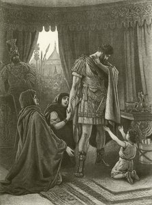 Coriolano. Atto V, Scena III da Felix Octavius Carr Darley