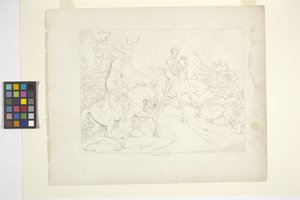 Illustrazioni della leggenda di Sleepy Hollow, Tavola 5 da Felix Octavius Carr Darley