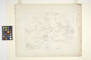 Illustrazioni della leggenda di Sleepy Hollow, Tavola 6 da Felix Octavius Carr Darley