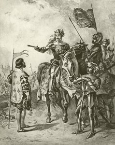 Re Enrico Quinto V. Atto IV, Scena VII