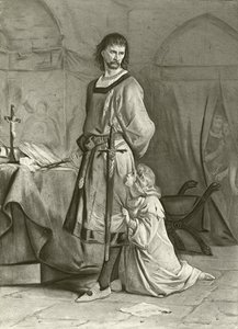 Re Giovanni. Atto IV, Scena I (incisione)