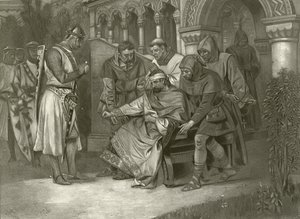 Re Giovanni. Atto V, Scena VII da Felix Octavius Carr Darley