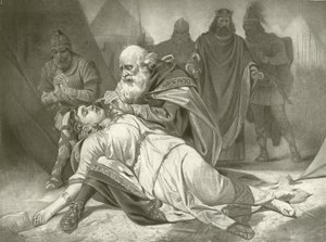 Re Lear. Atto V, Scena III da Felix Octavius Carr Darley