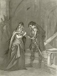 Macbeth. Atto II, Scena II (incisione)