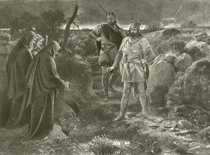 Macbeth. Atto I, Scena III da Felix Octavius Carr Darley