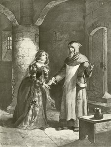 Misura per Misura. Atto IV, Scena III (incisione) da Felix Octavius Carr Darley