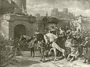 Terza parte di Enrico VI. Atto II, Scena II da Felix Octavius Carr Darley