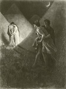 Troilo e Cressida. Atto V-Scena II (incisione) da Felix Octavius Carr Darley