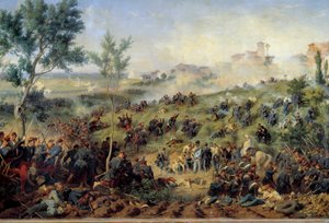 Vista della Battaglia di Montebello di Casteggio, 20 maggio 1859