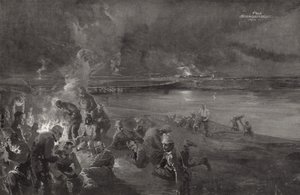 Tedeschi in guardia al fiume Mosa da Felix Schwormstadt
