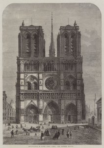 Restauro di Notre Dame, Parigi, la Facciata Occidentale