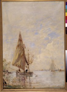 Pescatori in una barca