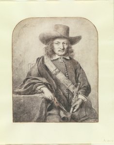 Ritratto di un ufficiale di Gouda da Ferdinand Bol