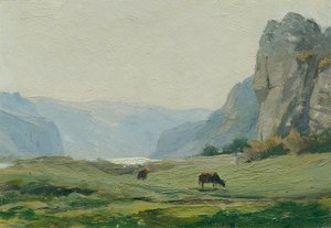 Beraun (dalla cartella "16 vedute di paesaggi cechi 