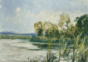 Wittingau (dalla cartella "16 vedute di paesaggi cechi 