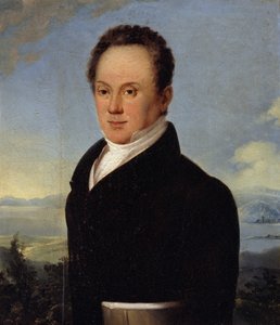 Ritratto di Janos von Szallopek da Ferdinand Georg Waldmüller