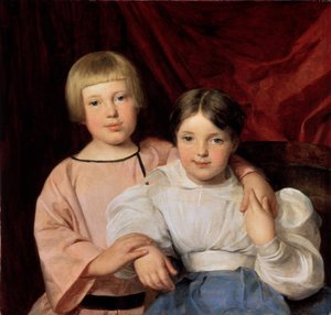 Bambini, 1834. Ferdinand Georg 1793-1865