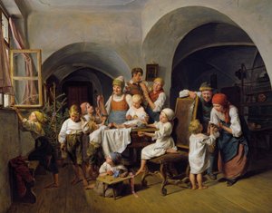 Mattina di Natale da Ferdinand Georg Waldmuller