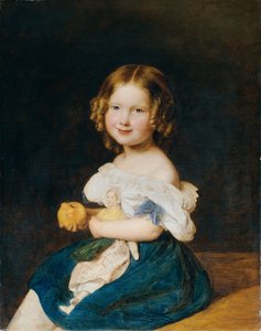 Emilie Werner (1832 - 1835), la figlia della coppia Johann e Magdalena Werner da Ferdinand Georg Waldmuller