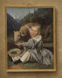 Ritratto di Gustav von Arthaber da bambino