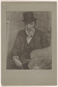 Ritratto di Hendrik Valkenburg da Ferdinand Hart Nibbrig (signed by artist)