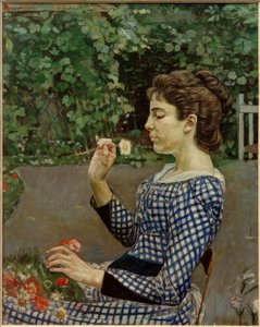 Ritratto di Hélène Weiglé da Ferdinand Hodler