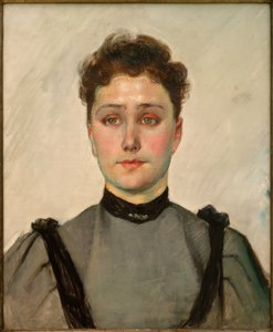 Ritratto di una giovane donna da Ferdinand Hodler