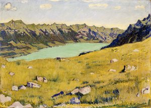 Il Lago di Brienz da Breitlauenen da Ferdinand Hodler