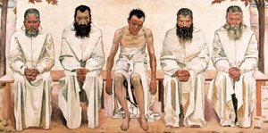 Fatica della vita da Ferdinand Hodler