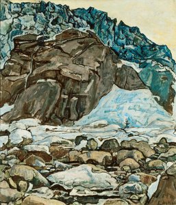 Ghiacciaio di Grindelwald, 1912 da Ferdinand Hodler