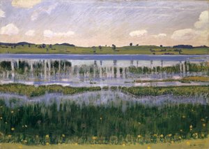 Lago Burgäschi da Ferdinand Hodler