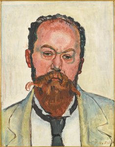 Ritratto di Mathias Morhardt 1863-1939, 1913 da Ferdinand Hodler