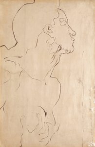 Studio per Sentimento I, 1901 da Ferdinand Hodler
