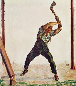 Il boscaiolo, 1910
