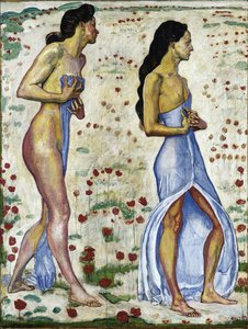 Due donne nei fiori Emozione 1a