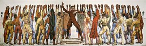 Unanimità (Il giuramento). Seconda versione da Ferdinand Hodler