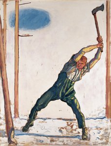 Boscaiolo da Ferdinand Hodler