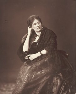 Juliette Lamber, [scrittrice femminista francese], c. 1876