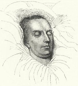 Il poeta e drammaturgo tedesco Friedrich Schiller sul letto di morte