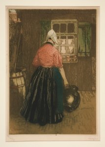 La donna con la brocca da Ferdinand Jean Luigini