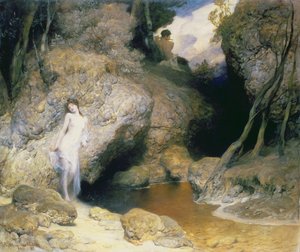 La Musica del Fauno, 1910 da Ferdinand Keller