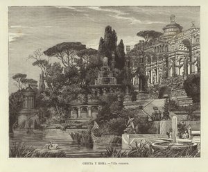 Grecia e Roma - Villa romana da Ferdinand Knab
