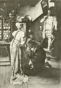 I Maestri Cantori di Norimberga, Atto III scena iv da Ferdinand Leeke
