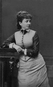 Signora Henriette Petit de Verissey, foto di Mulnier durante l