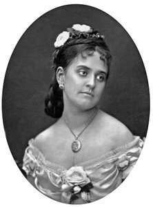 Soprano Anna de Belocca, foto di Mulnier