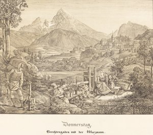 Giovedì - Berchtesgaden e il monte Watzmann