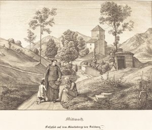 Mercoledì - Sentiero sul Mönchsberge vicino a Salisburgo